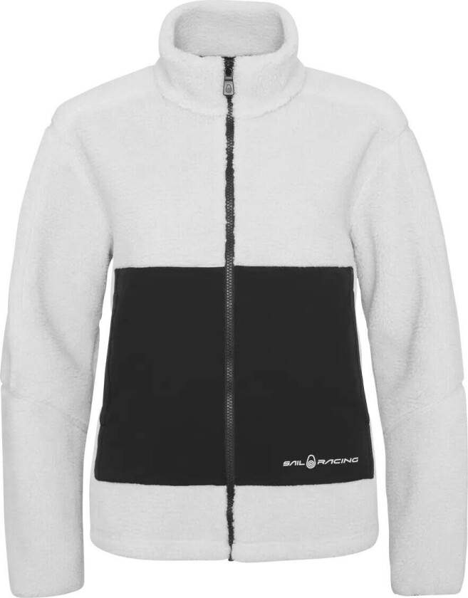 Women's Gale Pile Zip Jacket XL, Storm White