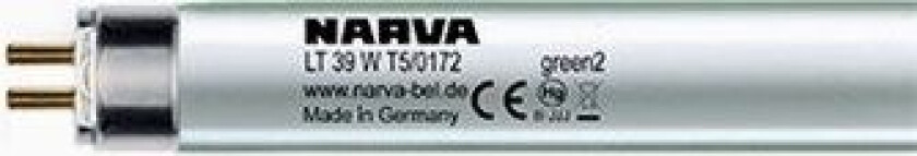 T5 Lysrør 39W/GRØNN. 849 mm