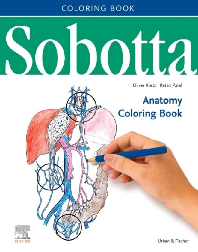 Sobotta Anatomy Coloring Book ENGLISCH/LATEIN av Oliver Kretz, Ketan Patel