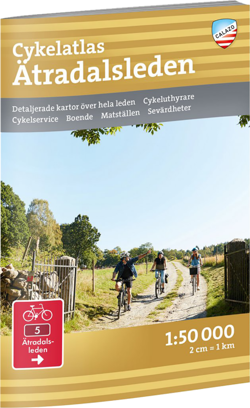 Bilde av Cykelatlas Ätradalsleden 1:50.000 OneSize, NoColour