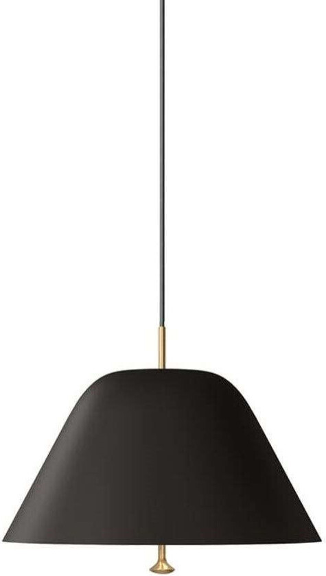 Levitate Pendant 40 cm Black / Brass
