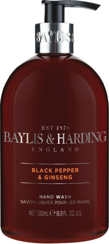 Black Pepper & Ginseng Hand Wash 500ml