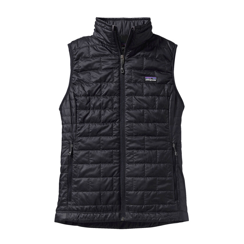 W'S NANO PUFF VEST  BLACK