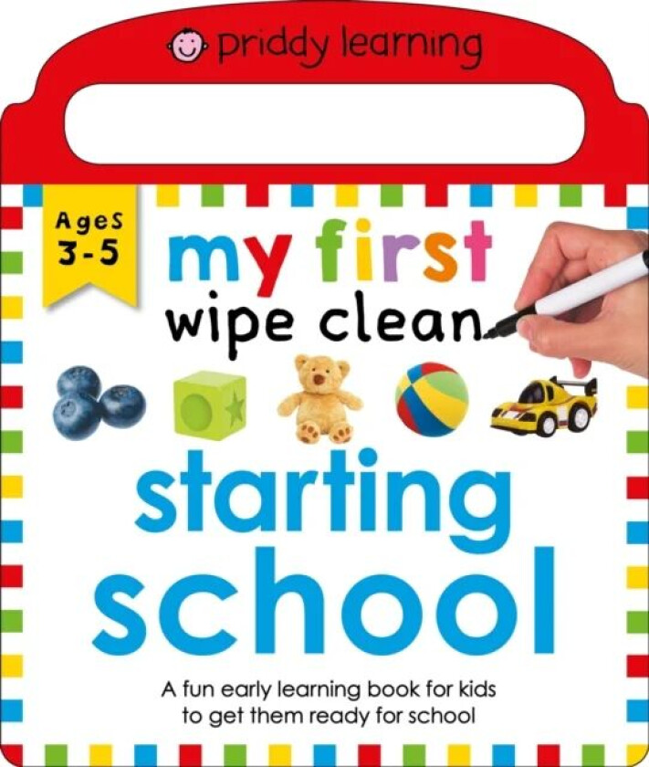 My First Wipe Clean Starting School av Roger Priddy