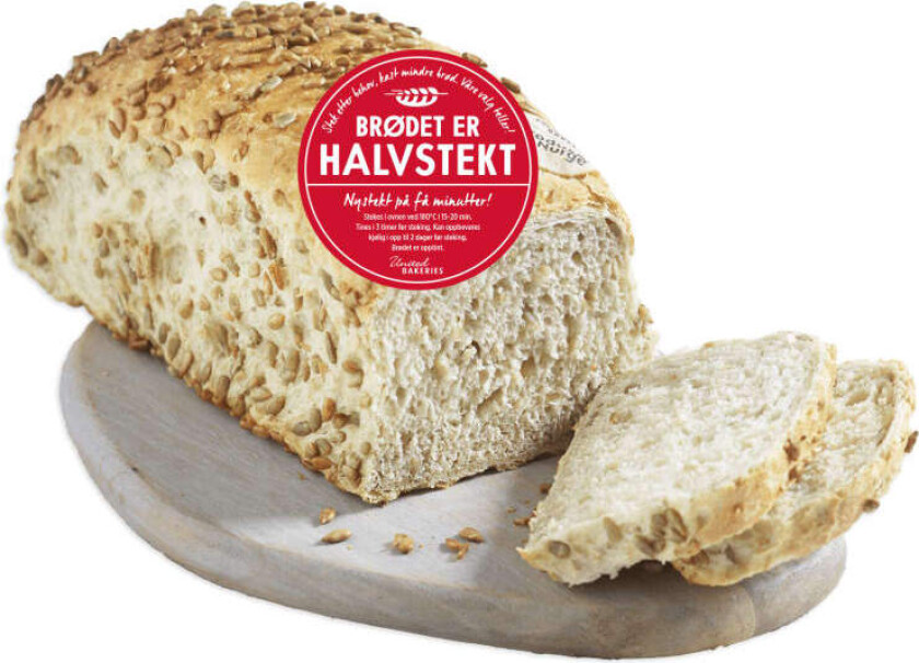 Fransk Solsikkebrød Halvstekt