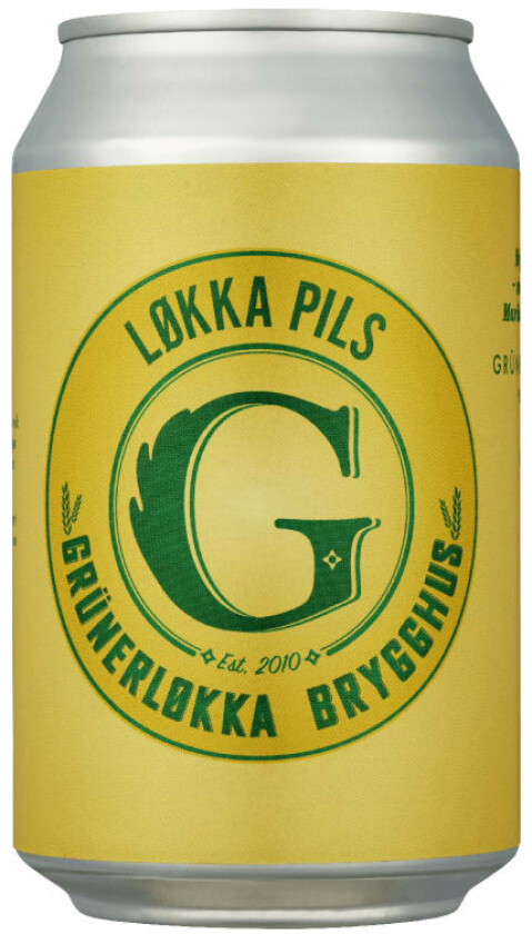 Løkka Pils 0,33l boks