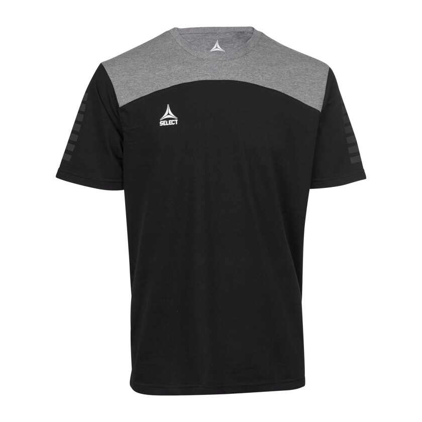 Select T-Shirt Oxford, t-skjorte herre BLACK/GREY