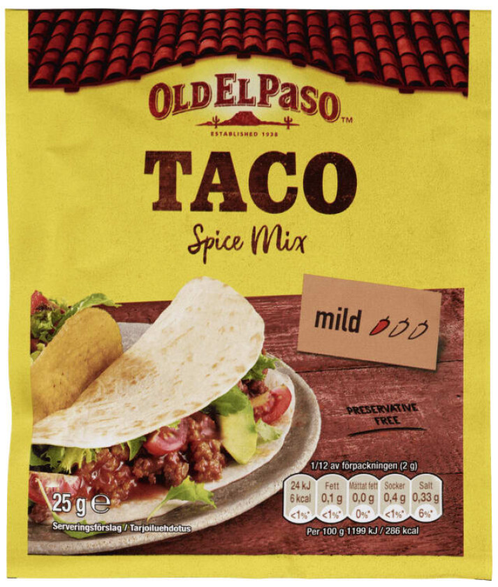 Taco Spice Mix 25g