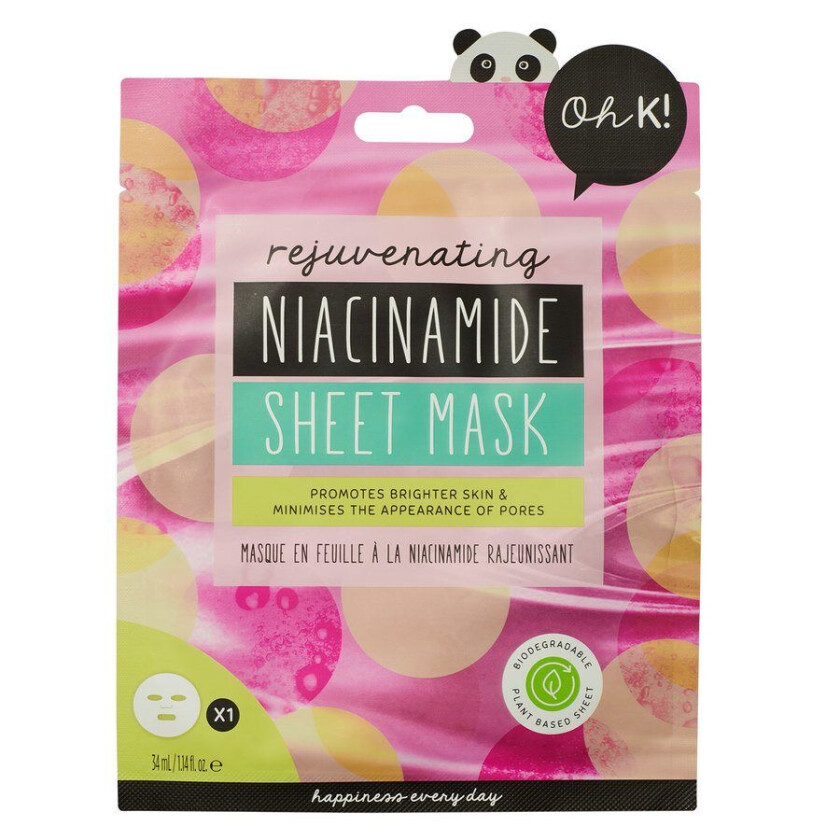 Rejuvenating Niacinamide Sheet Mask 34ml