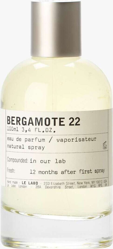 Bergamote 22 EdP (Størrelse: 100 ML)
