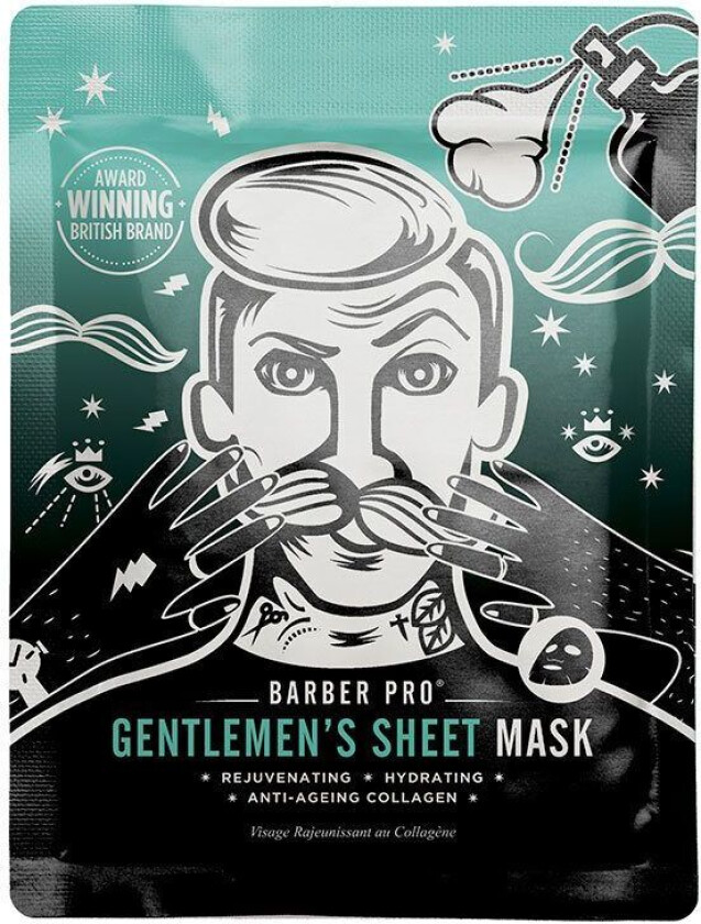 Barber Pro Gentlemen's Sheet Mask 23ml