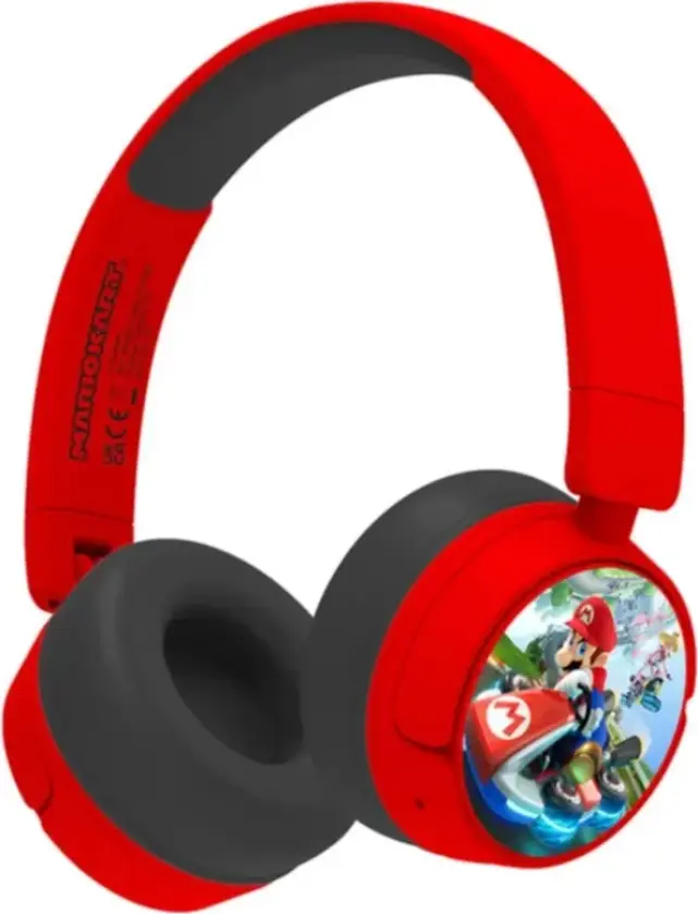 Otl Technologies Supermario Junior Bluetooth On-Ear Trådløs Hodetelefoner