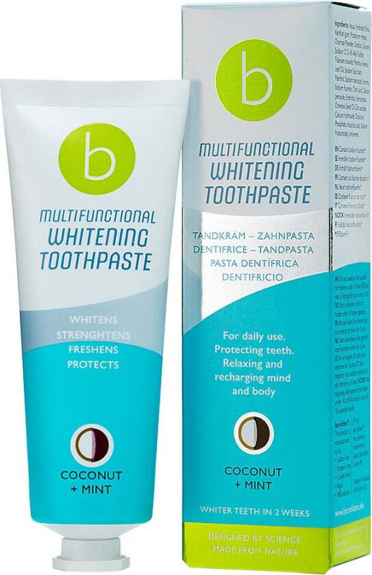 beconfiDent Multifunctional Whitening Toothpaste, 75 ml beconfiDent Tannkrem