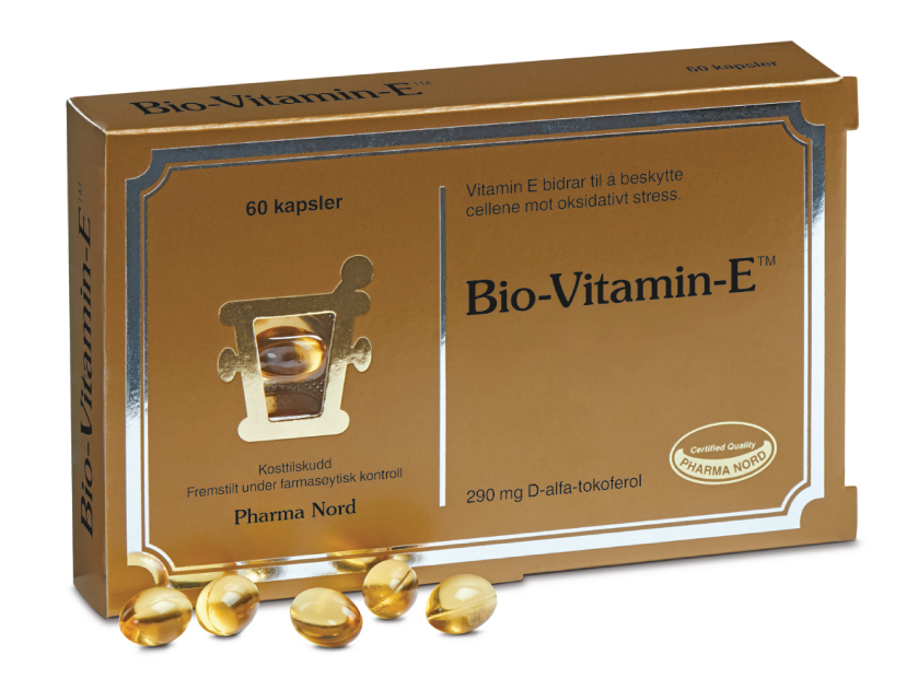 Bio-Vitamin-E 290 mg, 60 stk.