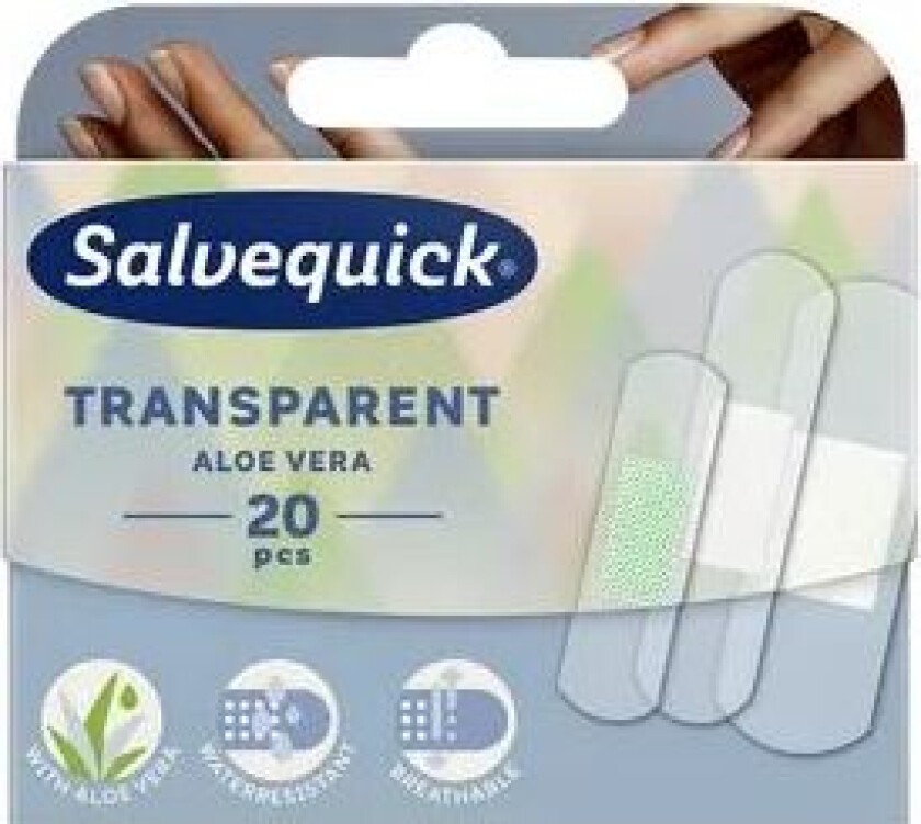 Bilde av Transparent Aloe Vera Band Aid   20 stk.