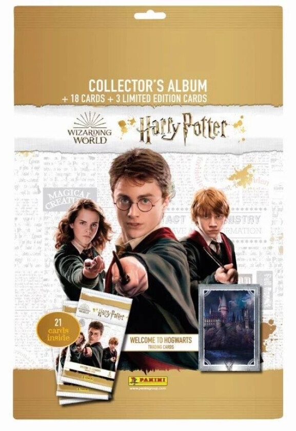 samlekort Harry Potter Hogwarts Starter
