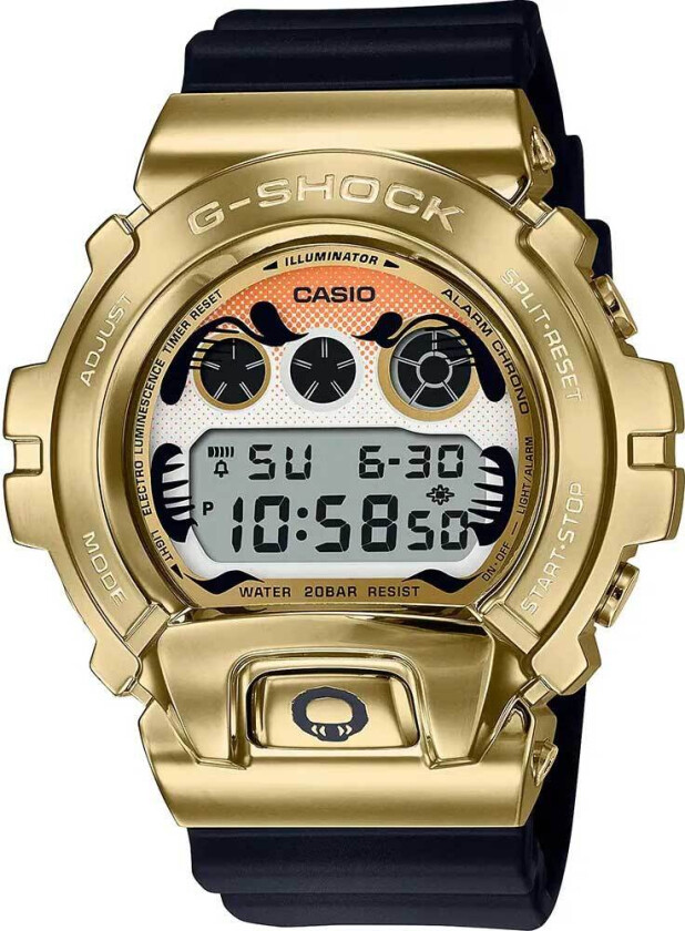 G-Shock G-Steel Limited GM-6900GDA-9ER - Digital - Gull - Herreklokker - Resin - Mineral