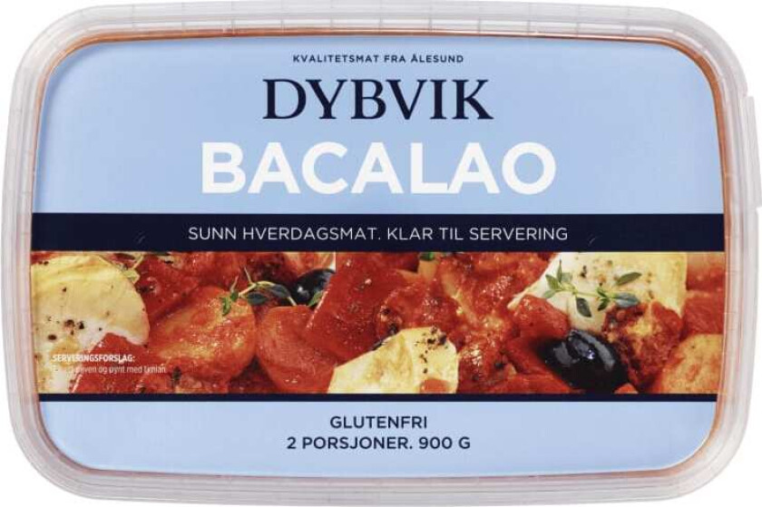Bacalaogryte Serveringsklar 900g