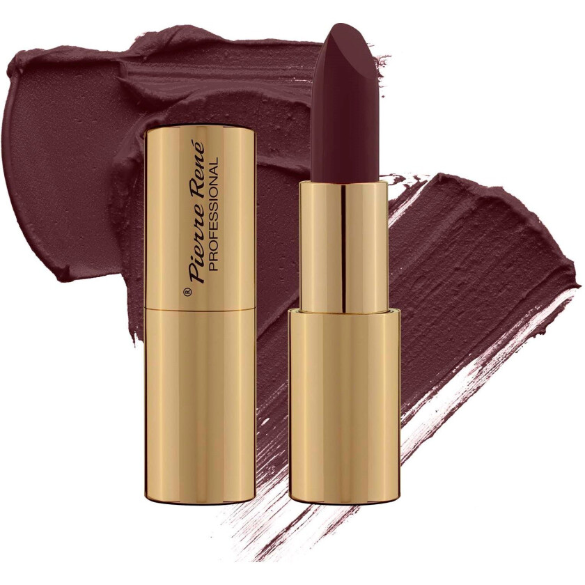 Pierre Rene Royal Mat Lipstick 24 Hot Marsala