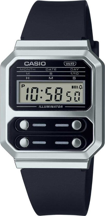 Classic A100WEF-1AEF - Digital - Sølv - Unisex - Gummi - Akryl