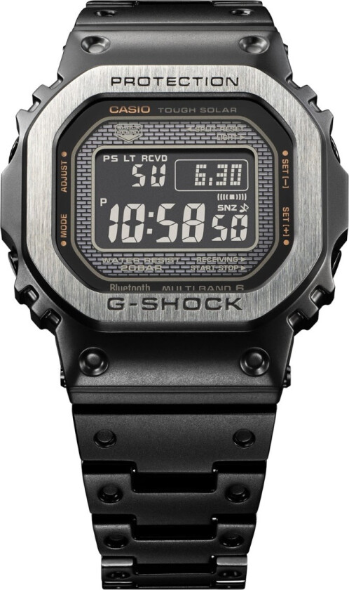G-Shock Solar Limited GMW-B5000MB-1ER - Digital - Sort - Herreklokker - Fiberrem - Mineral