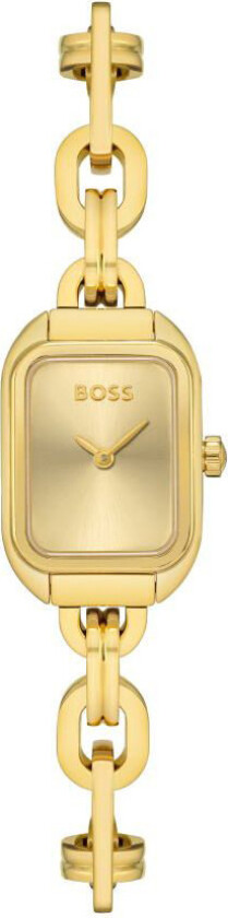 Hailey Business 1502655 - Kvarts - Gull - Dameklokker - Rustfritt stål - ledd m/pin - Mineral