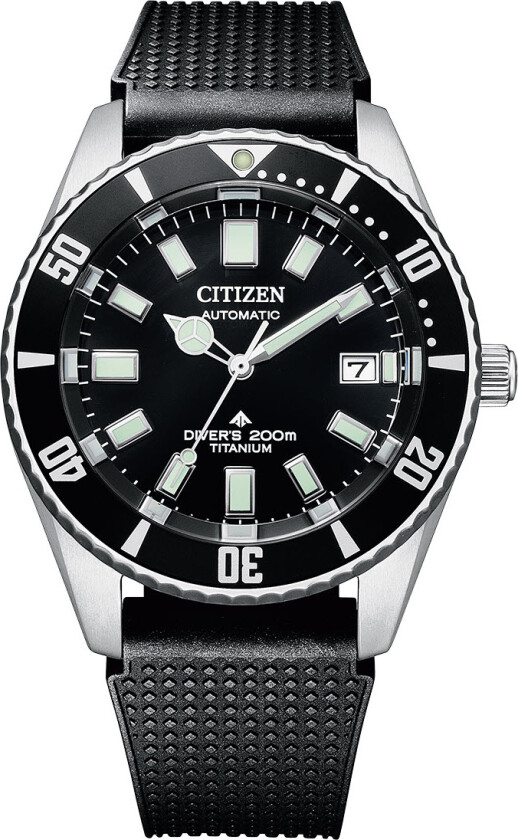 Promaster Super Titanium Mechanical 200M Diver NB6021-17E - Automatisk - Sølv Titanium - Herreklokker - Silikon - Safir