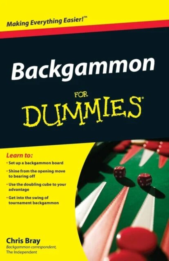 Backgammon For Dummies av Chris Bray