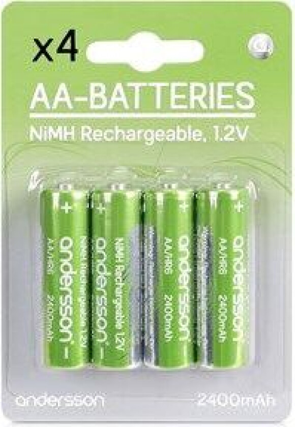 HR06 AA 1,2V 2400mAh