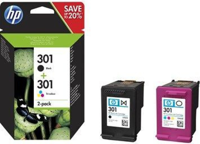 301 2-pack (svart+färg)