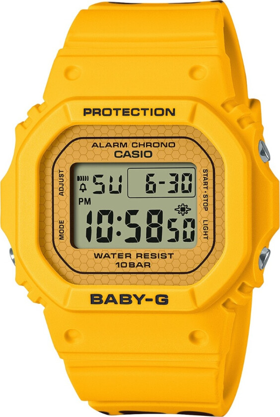 Baby-G Limited BGD-565SLC-9ER - Digital - Gul - Dameklokker - Resin - Mineral