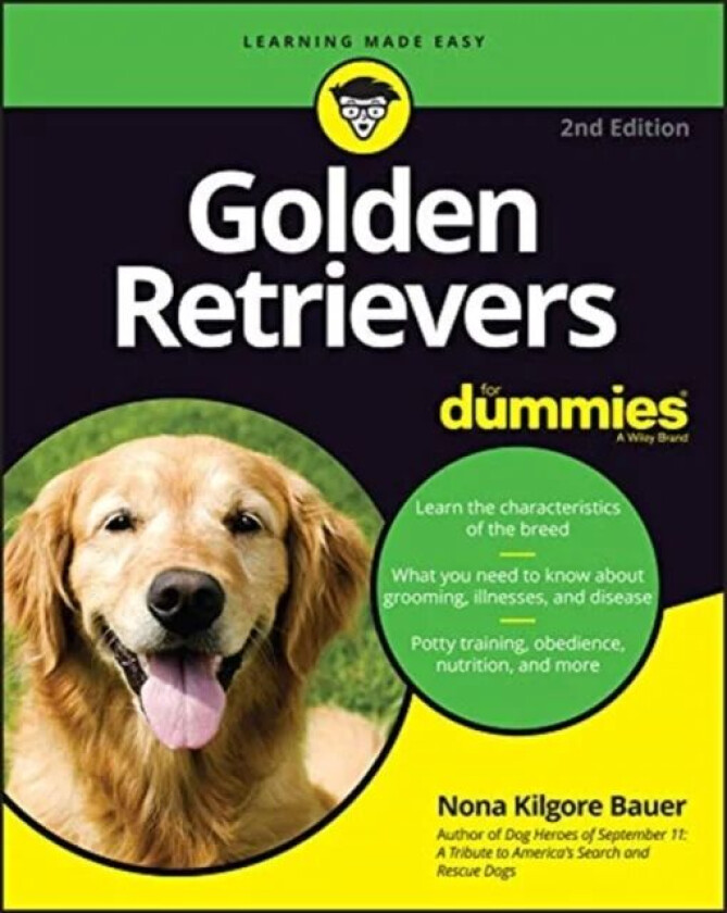 Golden Retrievers For Dummies av NK Bauer