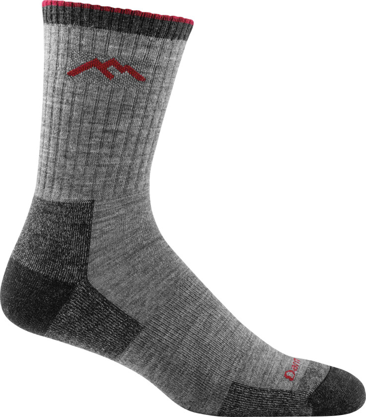 Men's Hiker Micro Crew Sock Cushion XL (46-49.5), Charcoal