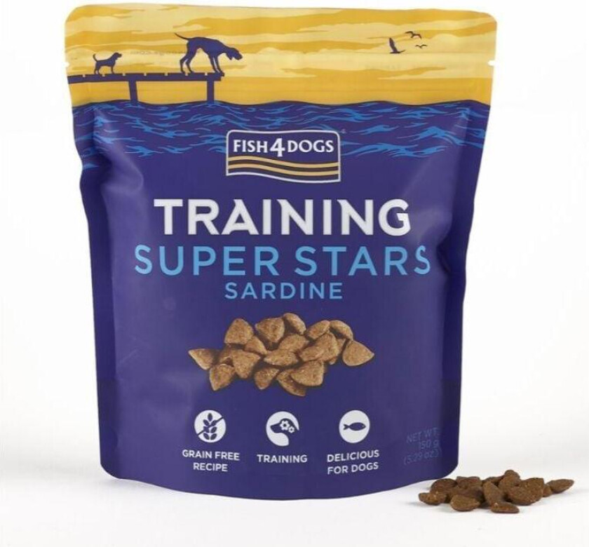 Super Stars Sardin Treningsgodbiter 150 g