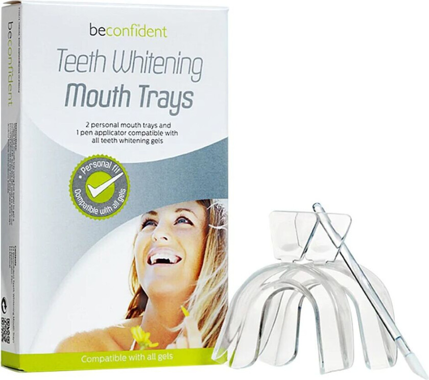 Bilde av Beconfident Teeth Whitening Mouth Trays 2-pack with pen applicator