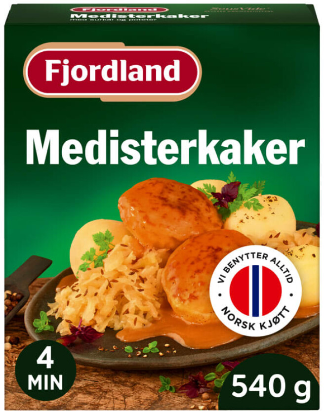Fjordland Medisterkaker 540g