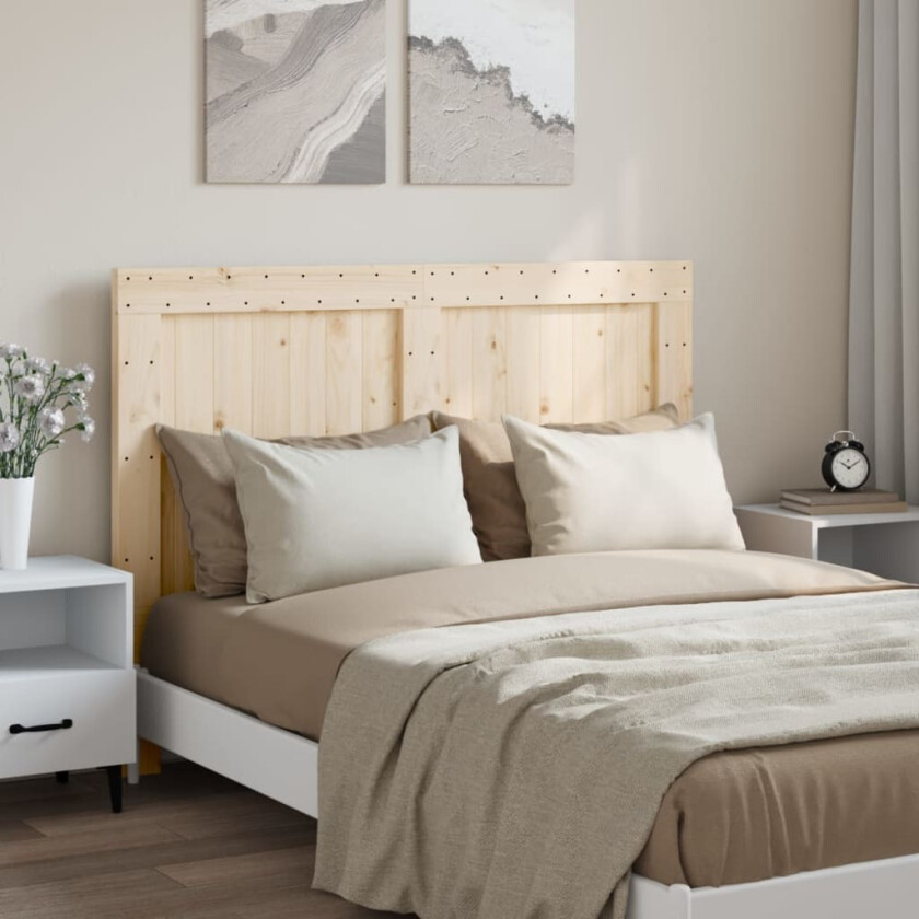 Sengegavl 140x104 cm heltre furu