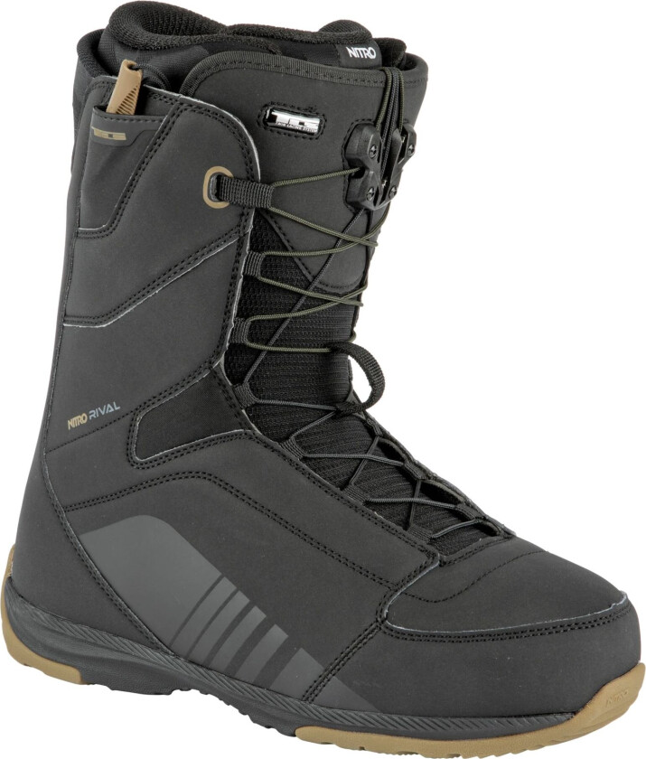 NITRO Snowboard Boots Rival TLS 22/23, snowboardstøvel herre BLACK