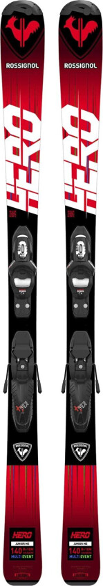 Alpine Skis JR Hero 100-140 + X KID 4 GW B76 22/23, alpinski junior BLACK