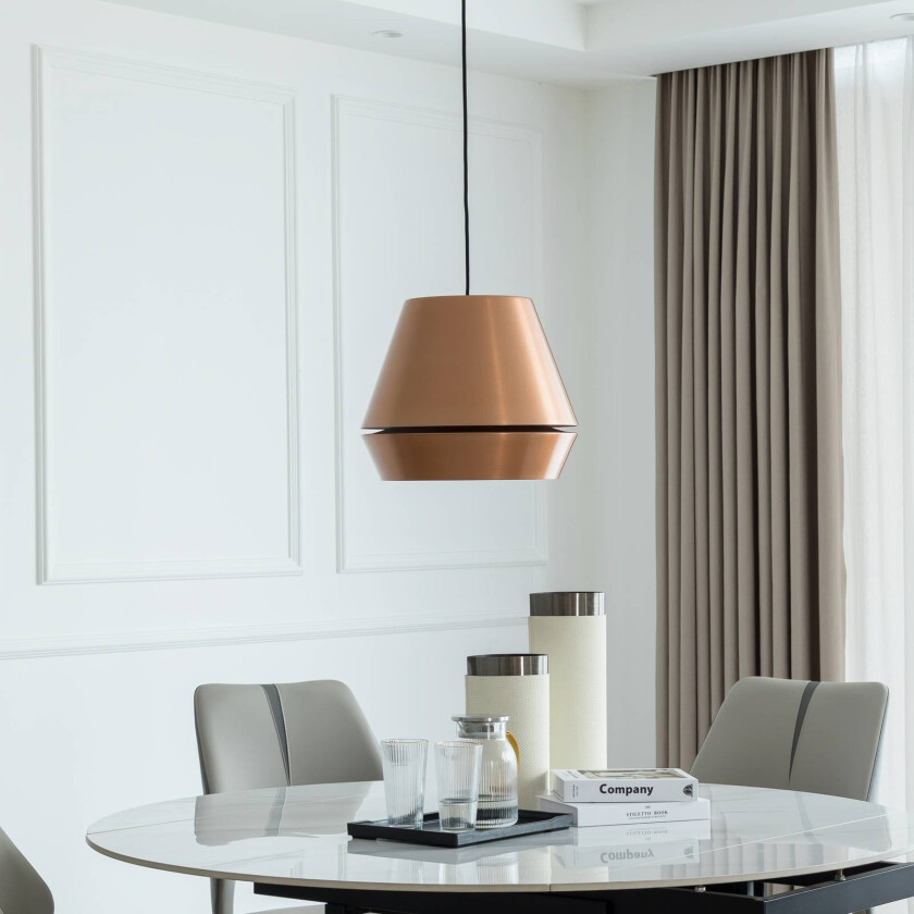 Faelinor LED-hengelampe kobber 29 cm