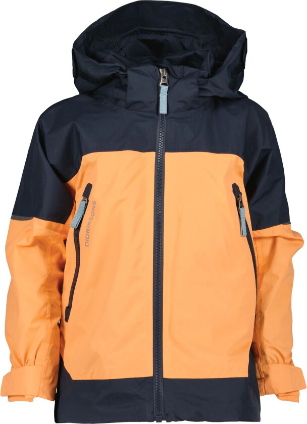 Ash Jacket 2, skalljakke barn Papaya Orange