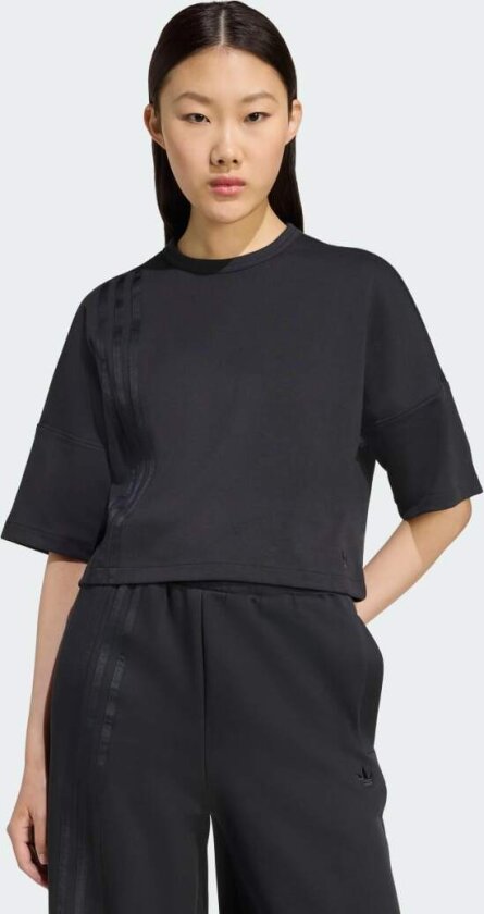 Off Placed 3-Stripes T-skjorte