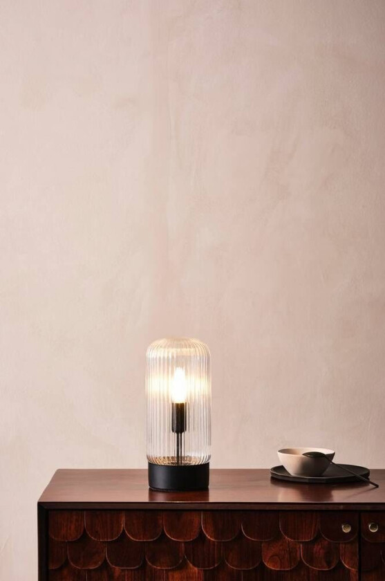 bordlampe Matt svart