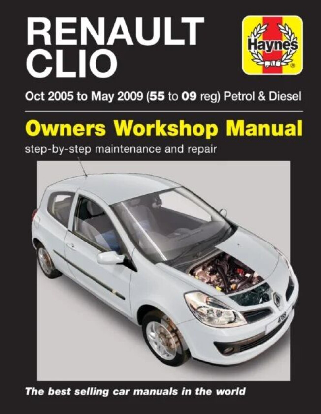 Renault Clio Petrol & Diesel 05-09 av Haynes Publishing