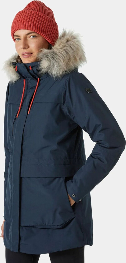 Coastal Parkas Dame Marineblå Xs MarineblåXS