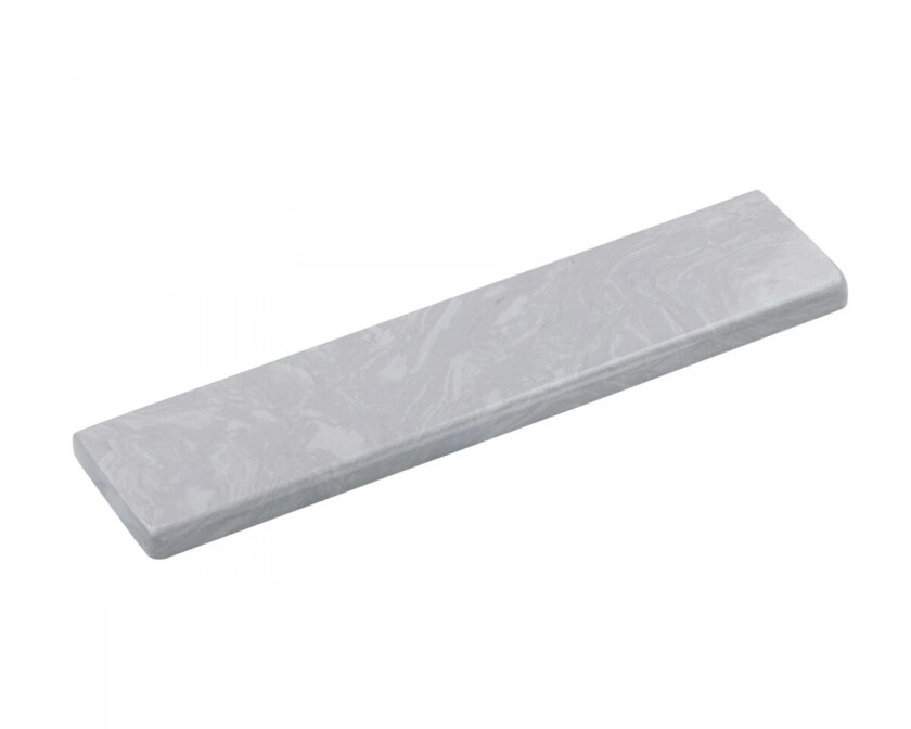 Kbdfans Quartz Stone Cement Gray Wrist Rest Tkl - Grå Håndleddstøtte