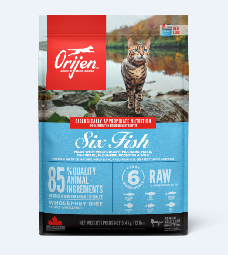 Orijen Cat 6 Fish (5,4 kg)