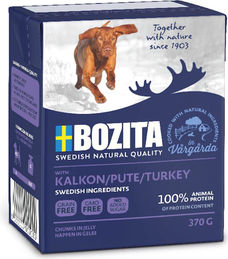 Bozita Kalkun Bitar i Gelé 370 g