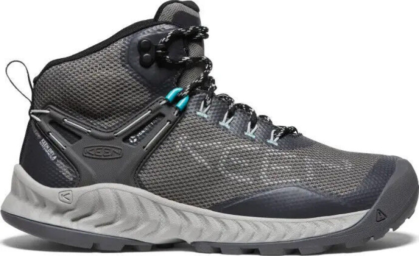 Keen Women's NXIS EVO Mid Waterproof 41, Magnet/Ipanema