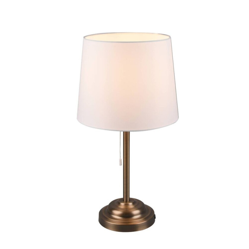 Alomira bordlampe, 52 cm, messing